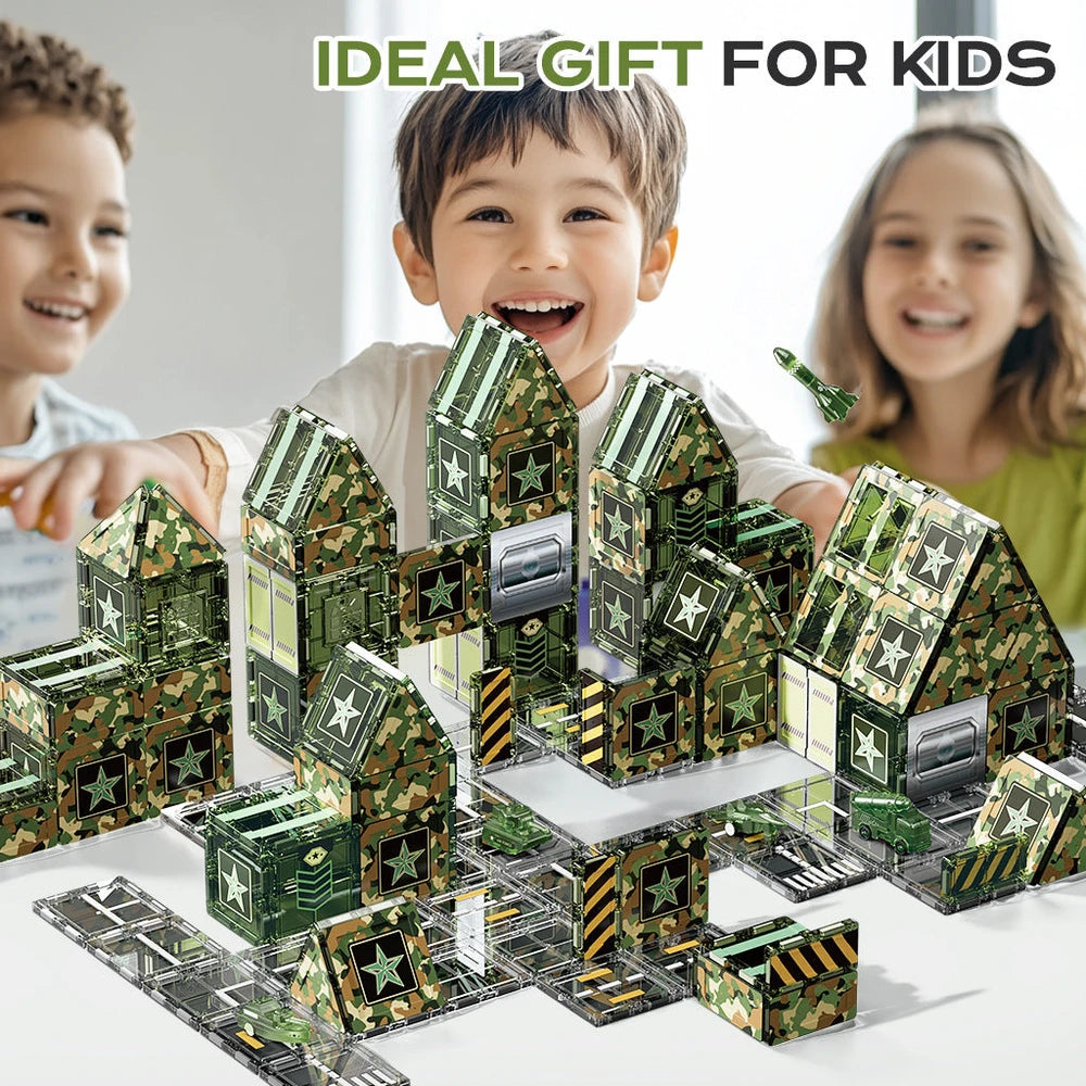 Magnetic Tiles Building Toys for Kids