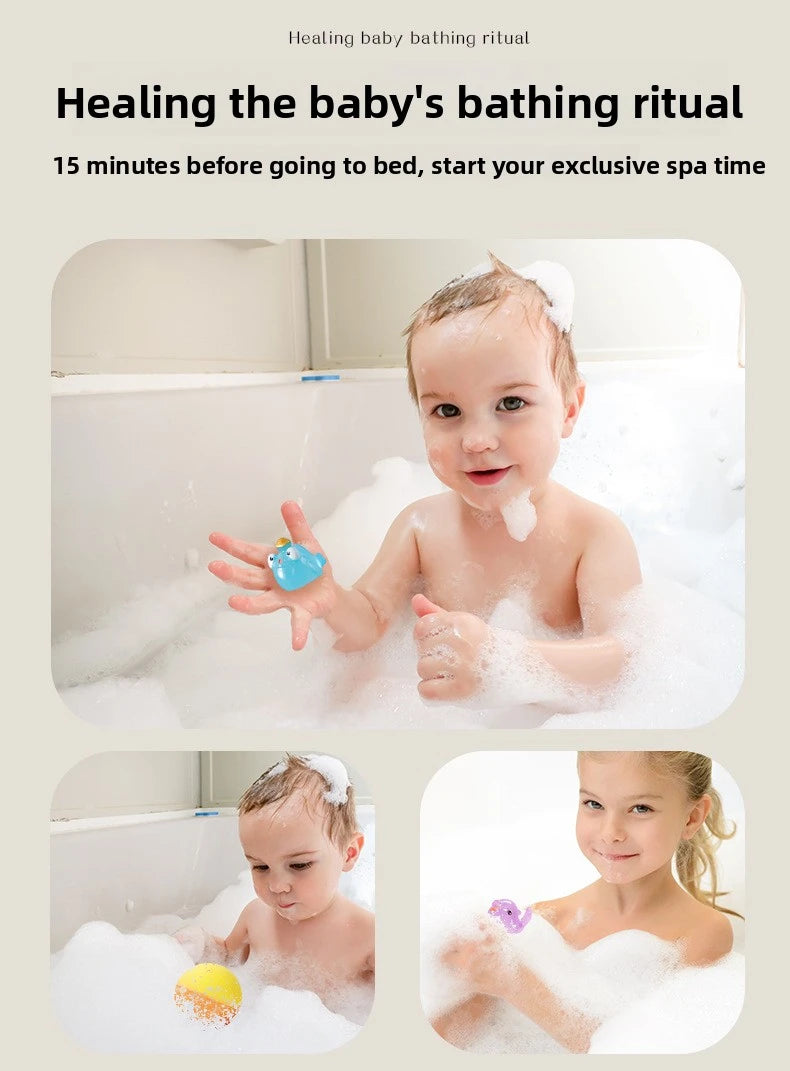 Scented Bath Bombs with Toys for Kids