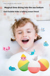 Scented Bath Bombs with Toys for Kids