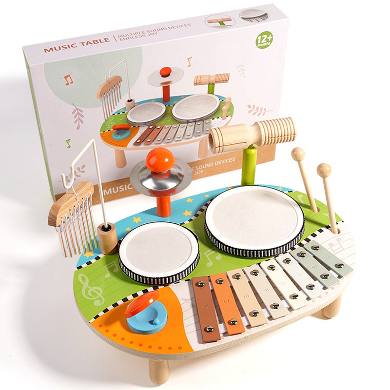 Children Wooden Percussion Music Toy Set