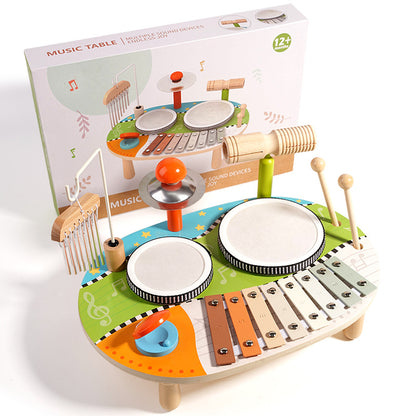 Children Wooden Percussion Music Toy Set