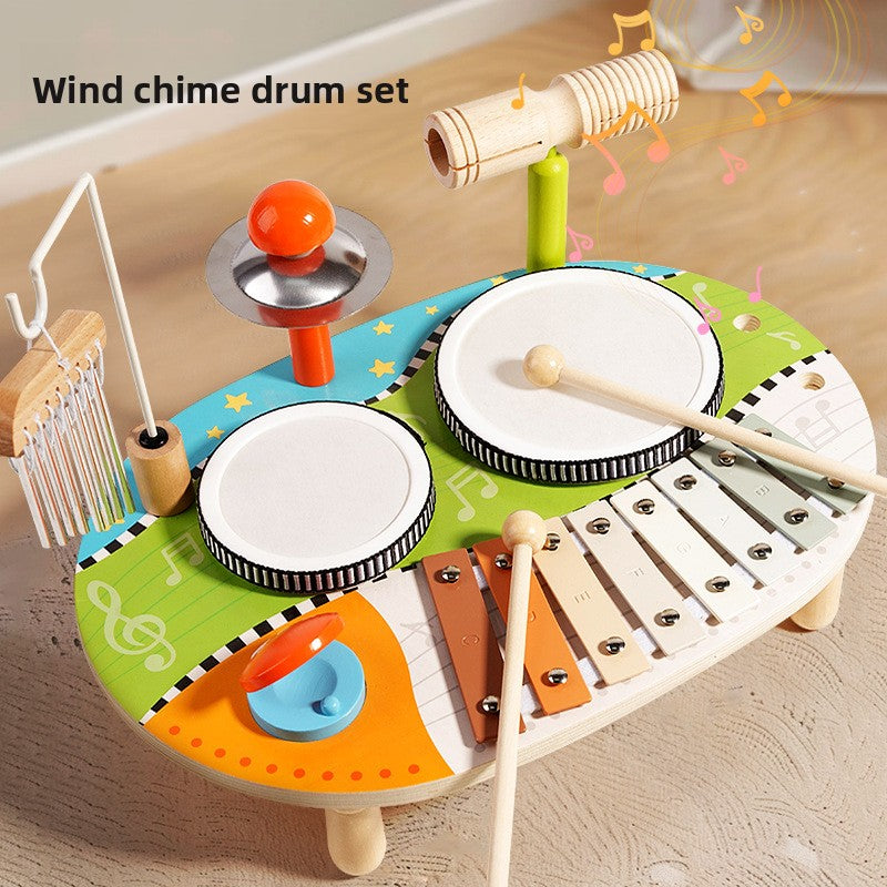 Children Wooden Percussion Music Toy Set