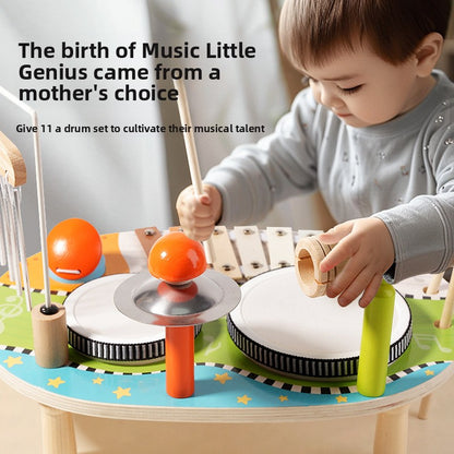 Children Wooden Percussion Music Toy Set