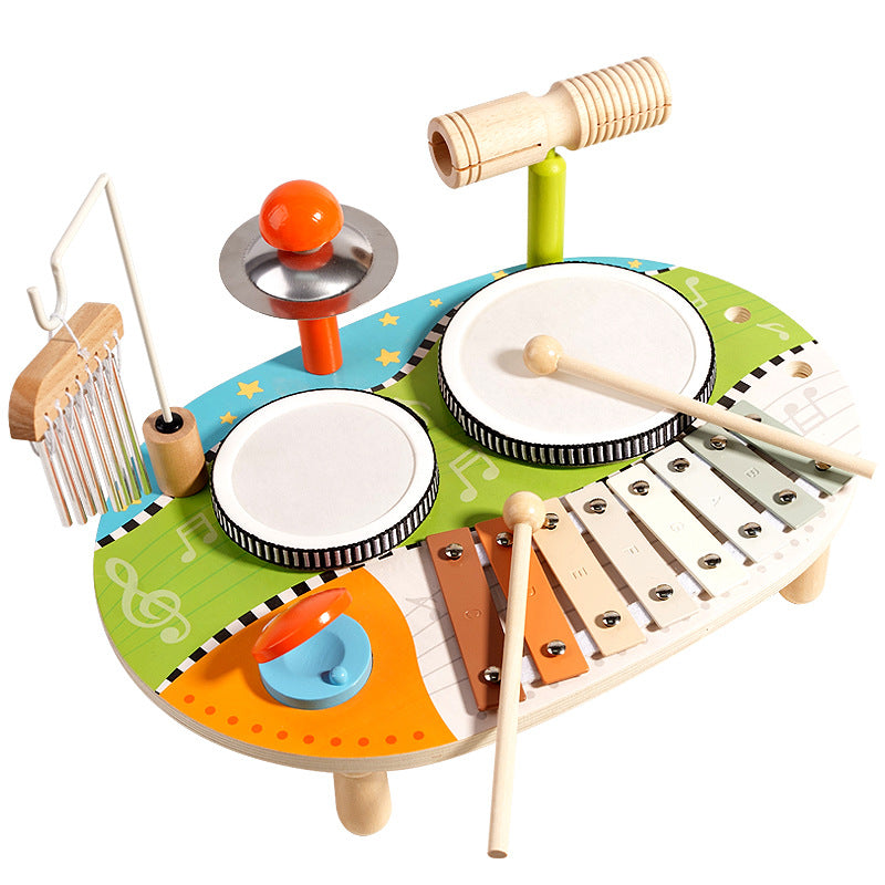 Children Wooden Percussion Music Toy Set